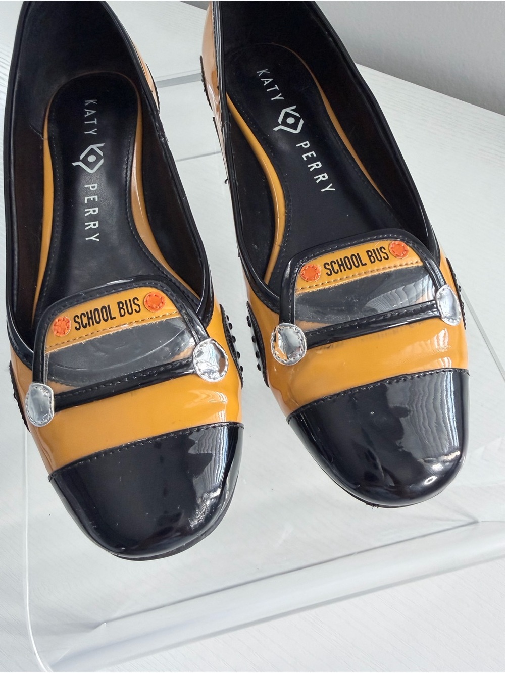 Katy Perry Ballet Flats 6.5 Skool Boy ballet flat, in great condition - Picture 7 of 12
